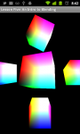 Basic blending (additive blending of RGB cubes).